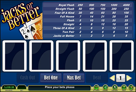 9 6 Video Poker