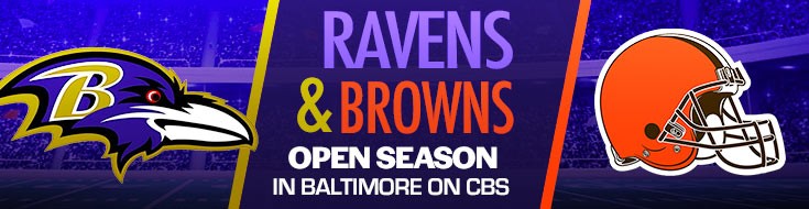 Browns Vs. Ravens Open NFL Season Betting In Baltimore On CBS