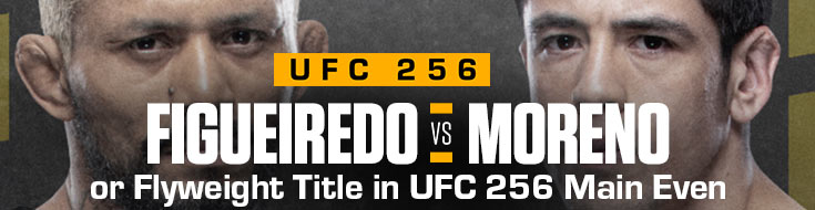 Ufc 256 Main Card Betting Figueiredo Vs Moreno Flyweight Title Odds