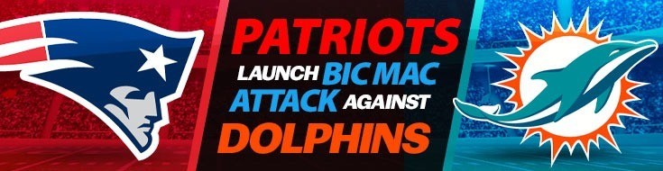 New England Patriots vs. Miami Dolphins betting odds NFL Week 1 game