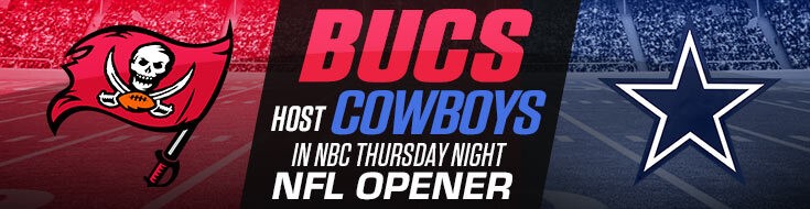 NFL Week 1 Odds: Dallas Cowboys Vs. Tampa Bay Buccaneers 09/09/21