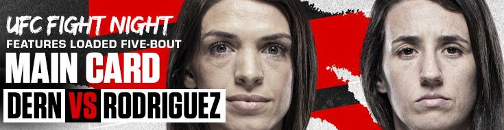 Ufc Fight Night Betting Odds Dern Vs Rodriguez Main Card 10 09 21