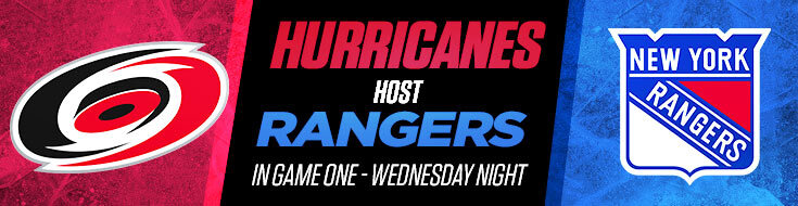 2022 Stanley Cup Playoffs Rangers Vs Hurricanes Game 1 Odds 051822 