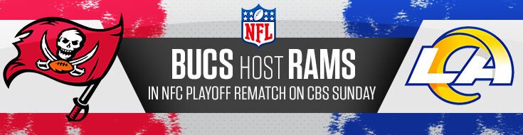 Los Angeles Rams at Tampa Bay Buccaneers 2022 NFL Playoffs: game