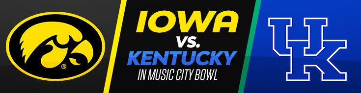 2022 Music City Bowl Iowa Hawkeyes vs. Kentucky Wildcats Picks