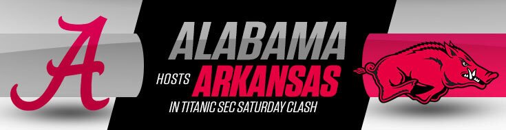 Week 7: Crimson Tide to host Razorbacks