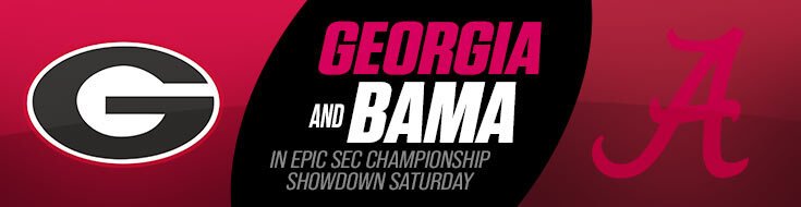 SEC Championship: Georgia vs. Alabama, December 2, 2023