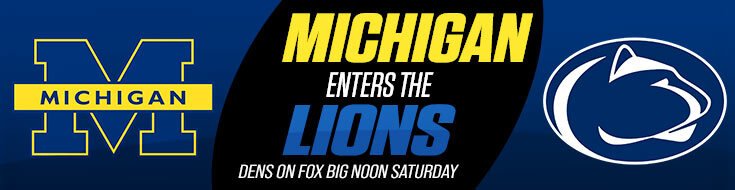 Michigan Wolverines Vs Penn State Nittany Lions Game Odds 6293