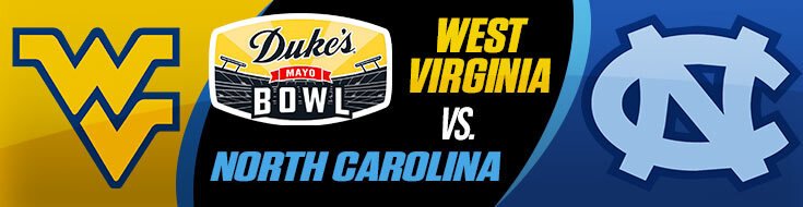 Duke’s Mayo Bowl West Virginia Vs. North Carolina Betting Odds