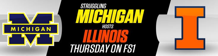 Illinois Vs. Michigan College Basketball Betting Odds & Preview